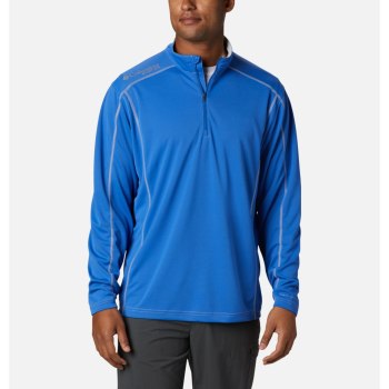 Columbia Muške Majice S Kapuljačom - PFG Low Drag 1/4 Zip Top Plave | WITB-73854